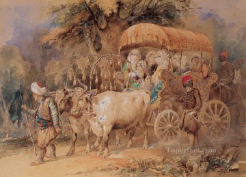  Amadeo Oil Painting - Watercolour Ottoman Empire Amadeo Preziosi Neoclassicism Romanticism
